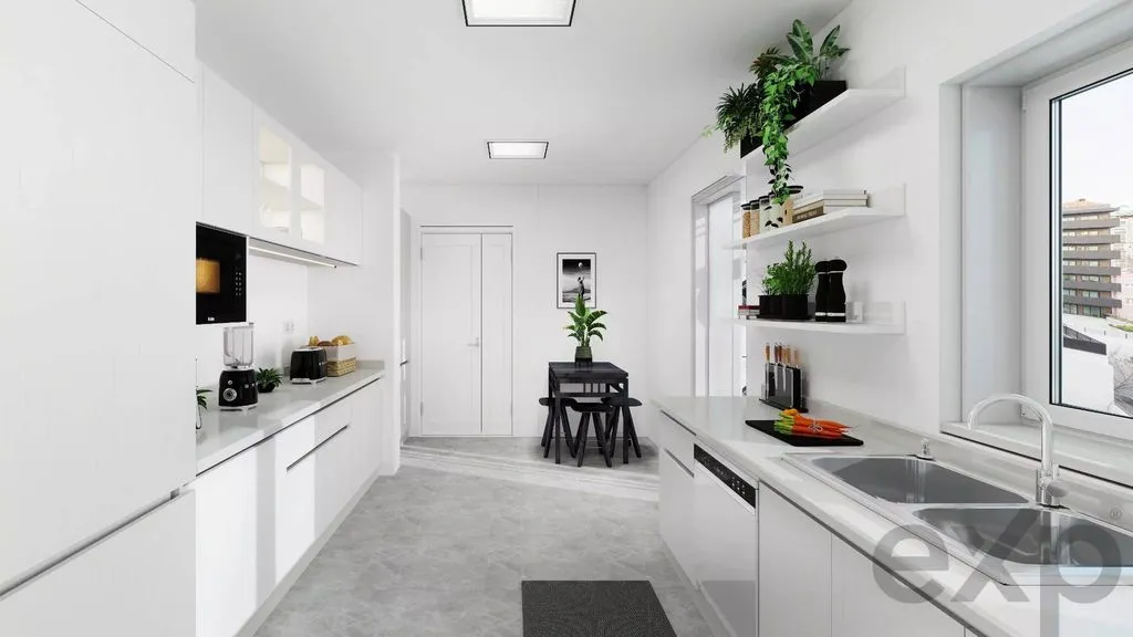 Cuisine - Penthouse Flat with Courtyard in Downtown Lisbon