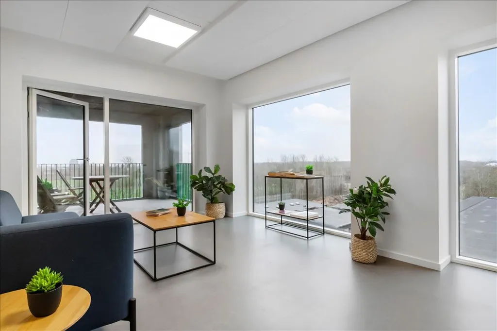 Séjour - Studio Apartment with Balcony in Aarhus N
