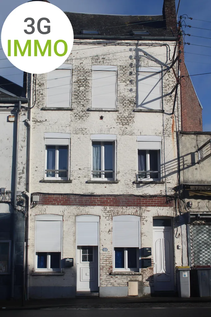 Extérieur - Immeuble avec 3 Logements au Cœur du Cateau-Cambrésis