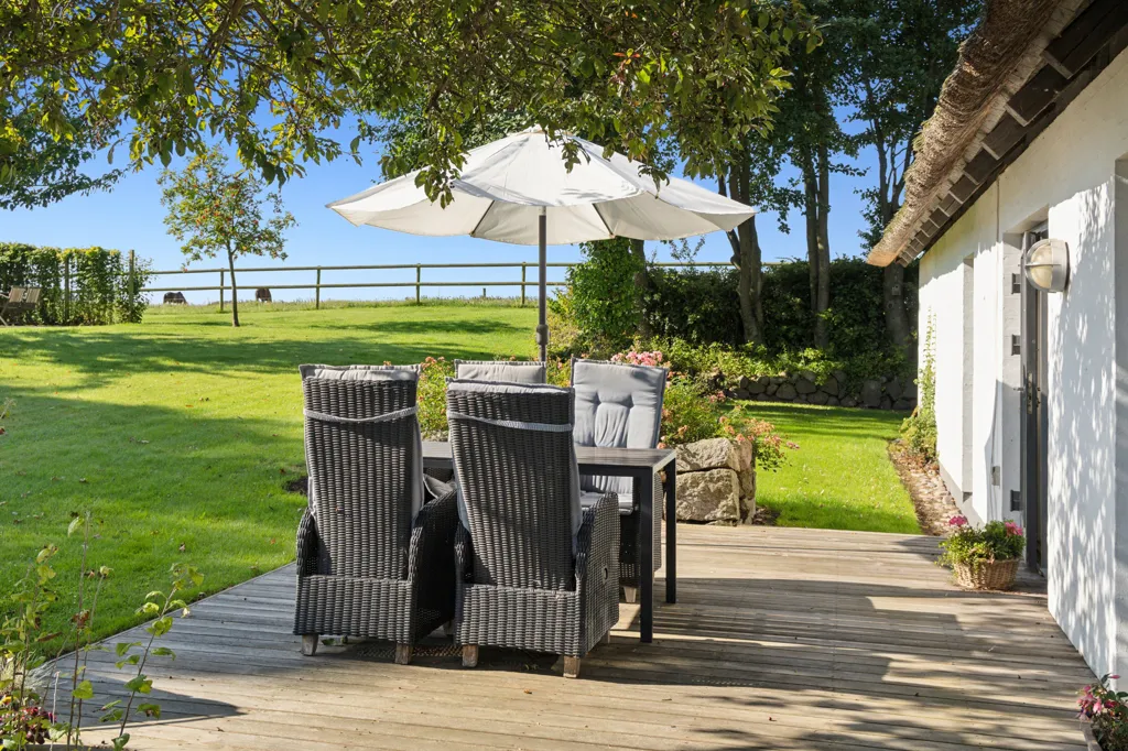 Terrasse - Villa with Nature View on Falster
