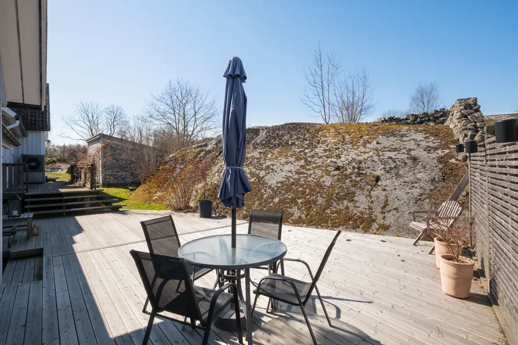 Terrasse - Charming Villa with Garden in Blekinge
