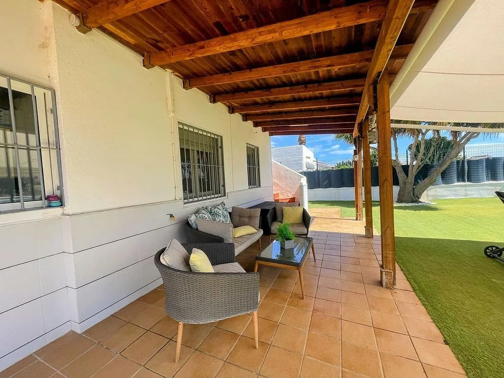 Terrasse - Chalet with Terrace in El Palmeral, Mojácar