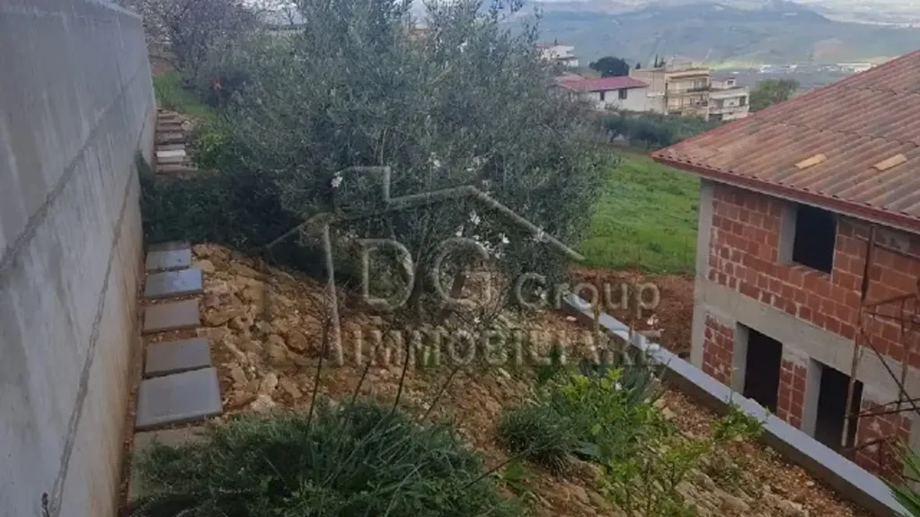 Garden - Bifamiliar Villa with Panoramic View in Alcamo