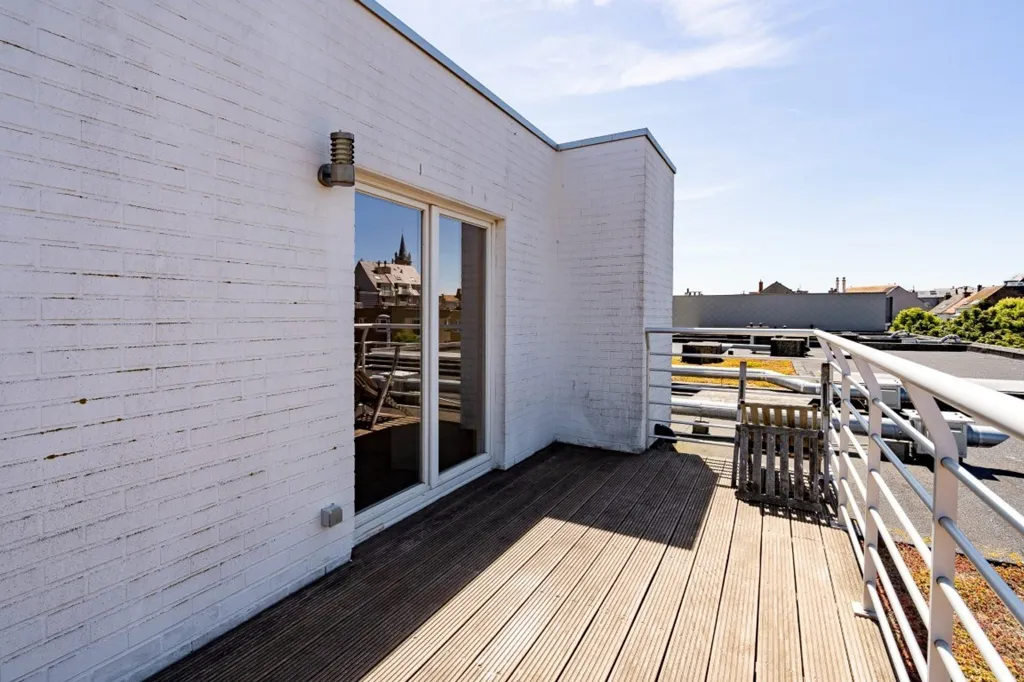 Balcony - Penthouse with Terrace in Blankenberge