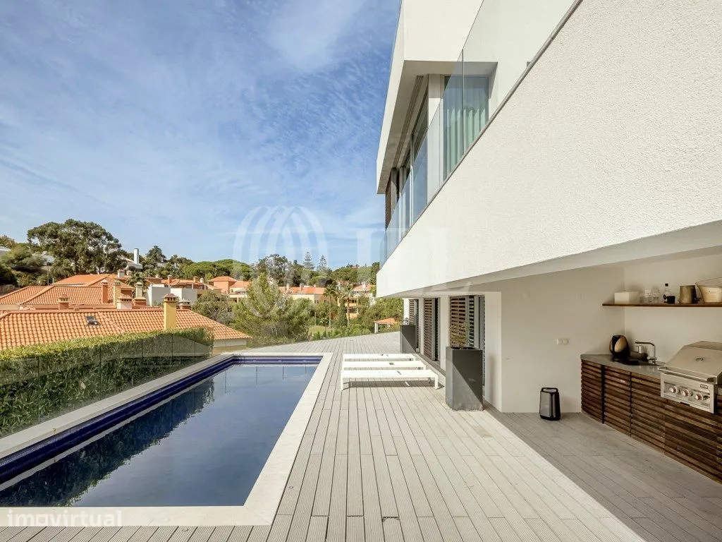 Piscine - Contemporary Villa with Pool in Estoril, Cascais