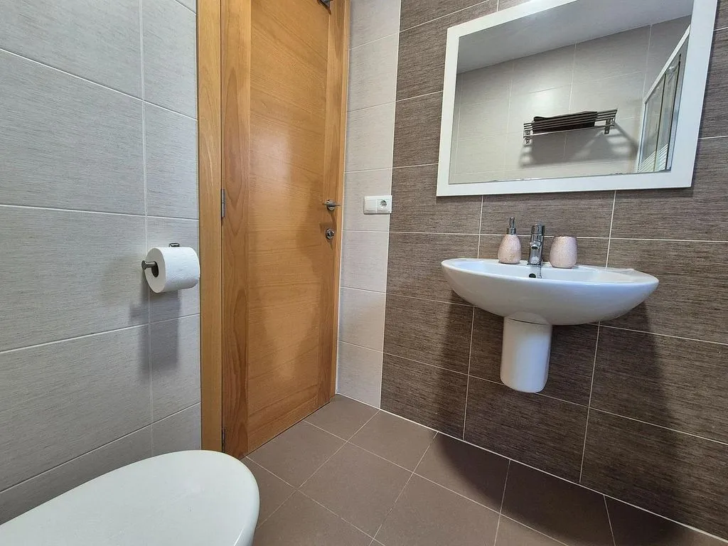 Salles de bain - Modern Chalet with Pool near Daimús Beach