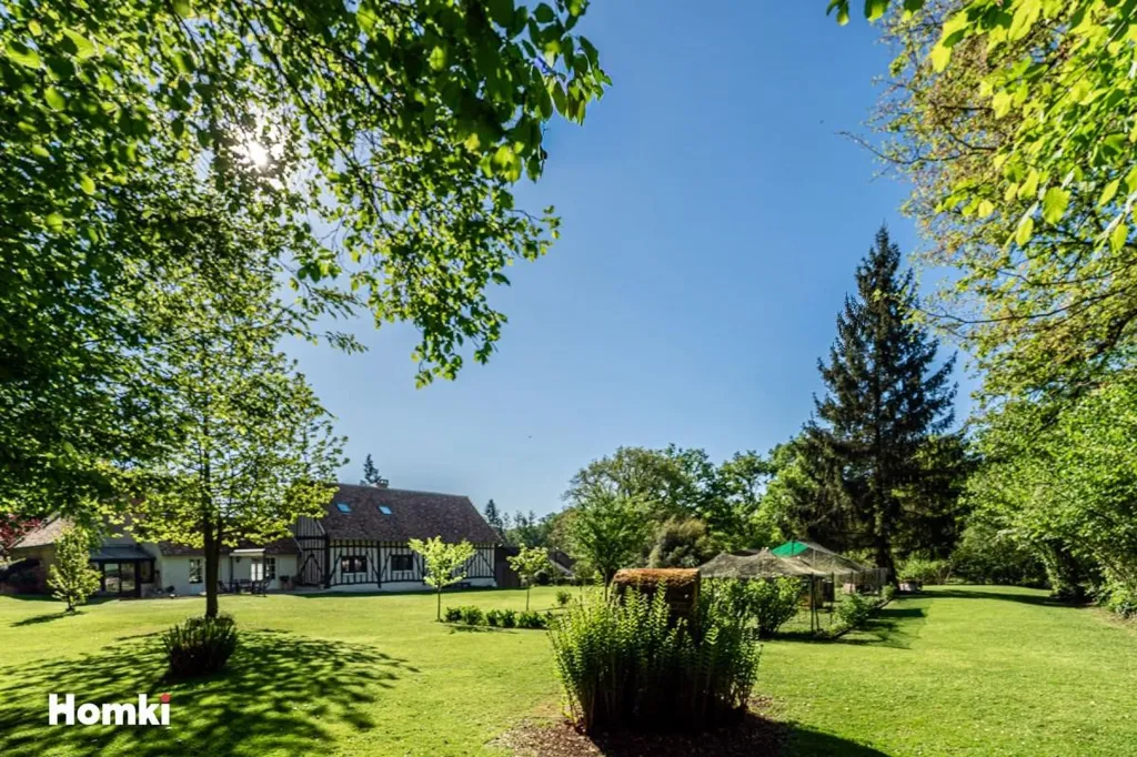 Jardin - Maison 6 pièces à Marcilly-en-Villette