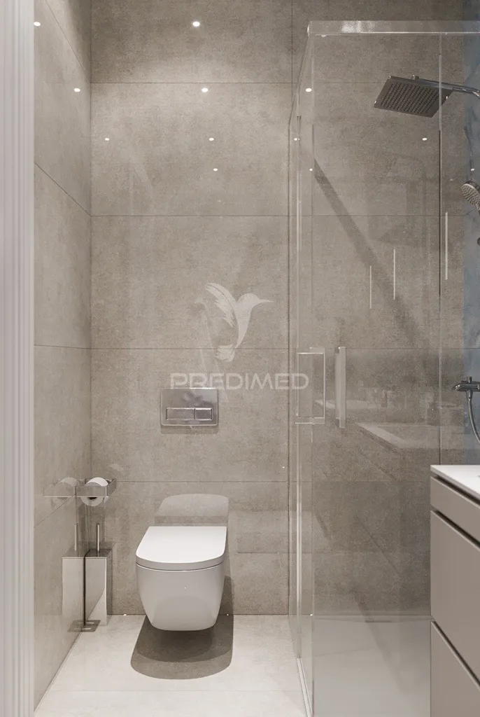 Salles de bain - T2 Apartment with Seafront Access in Portimão
