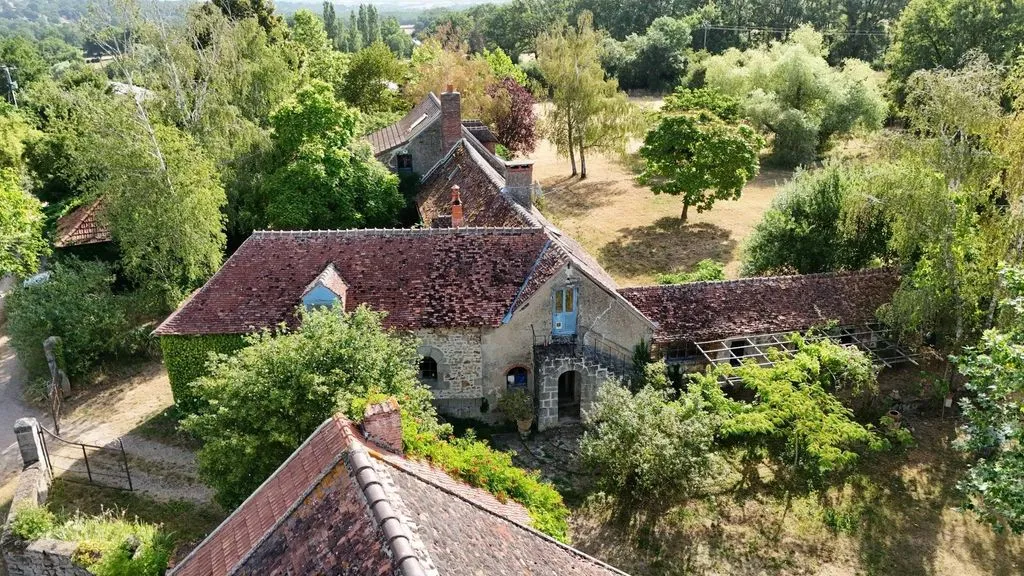 Õhuvaade - Charming Domain with Pool near Autry Isards