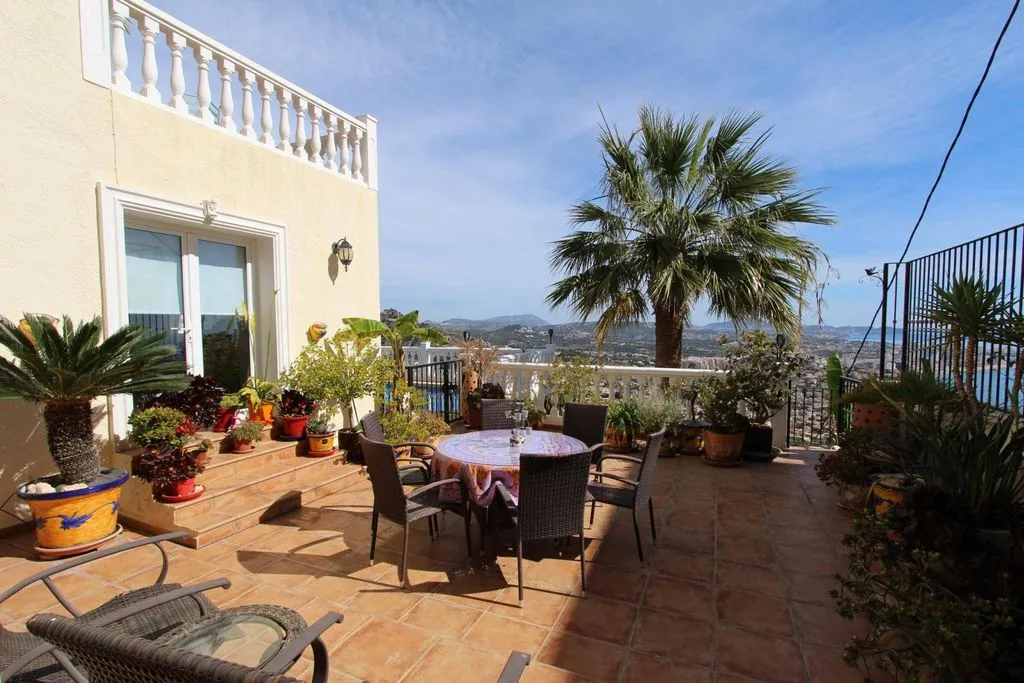 Terrasse - Luxury Villa with Sea Views in Calpe