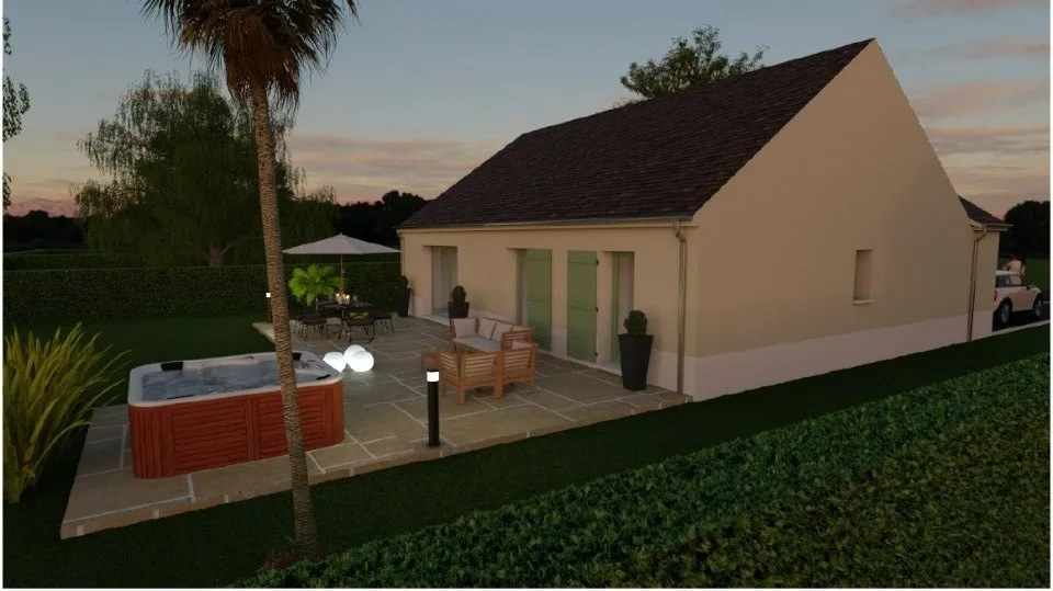 Buildable Plot with Garden in Aufferville
