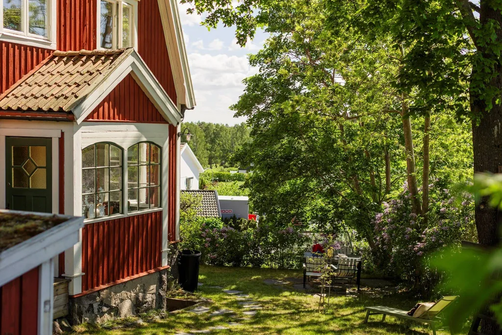 6-toaline maja asukohas Lidingö kommun
