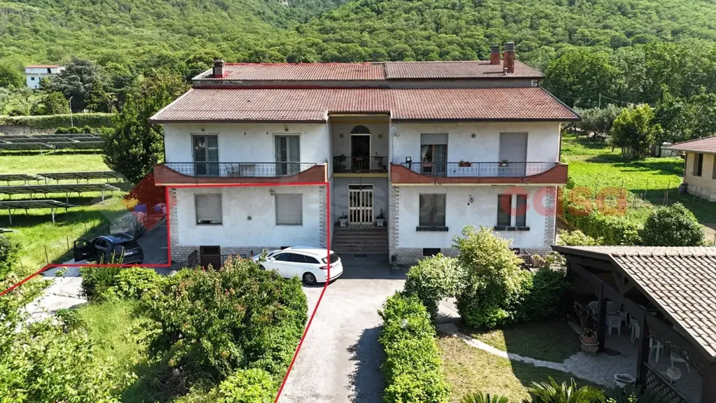 Vue aérienne - Spacious Apartment with Large Gardens in Paolisi