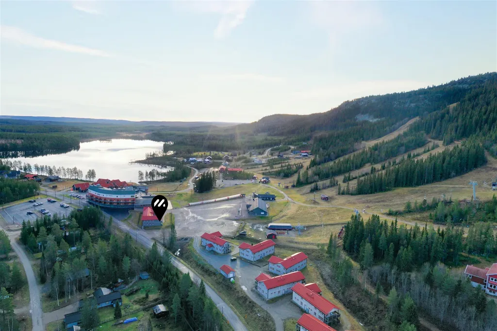 Vue aérienne - Apartment with Ski Access in Klövsjö