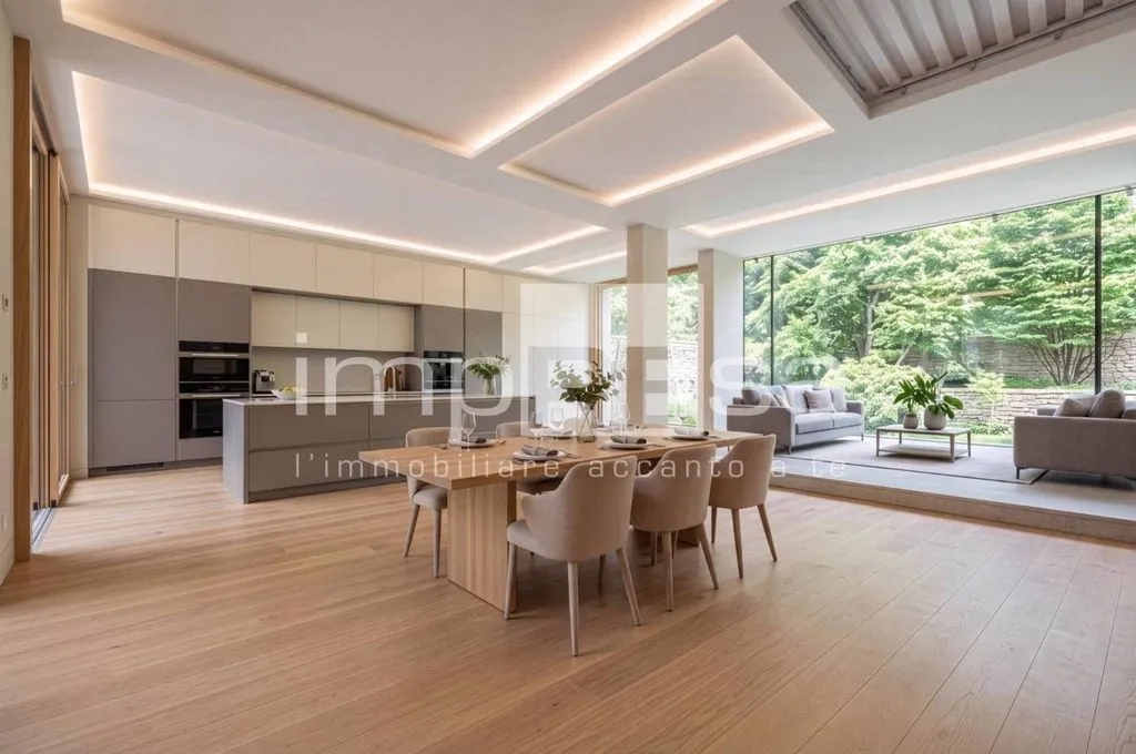 Söögituba - New Luxury Villa with Private Garden in Silea