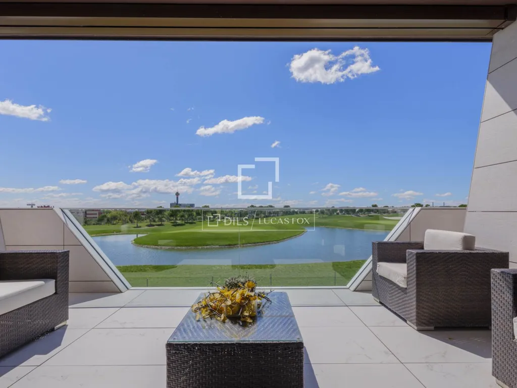 Terrace - Luxury Apartment with Golf Course Views in La Finca