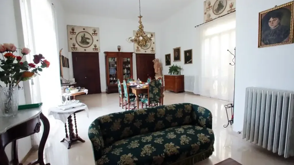 Séjour - Historic Apartment with Terraces in Lecce