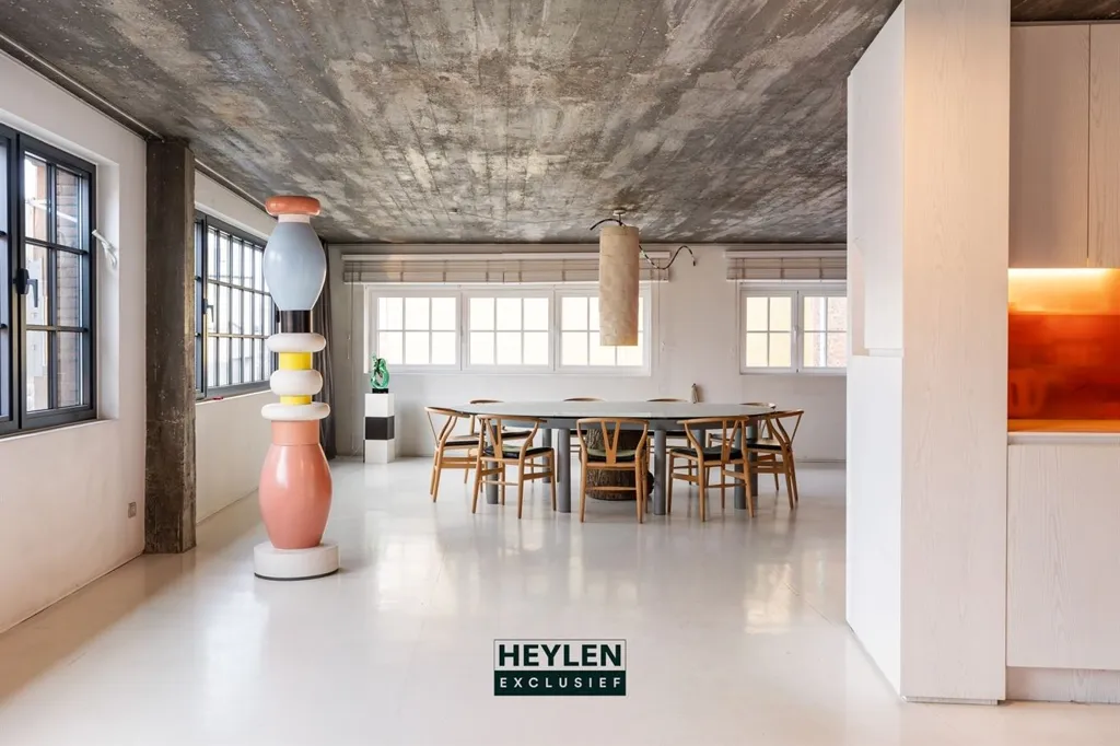 Söögituba - Architectural Penthouse with Rooftop Terrace in Antwerp