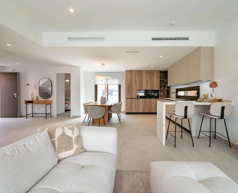 Living Room - New-Build Villa with Pool in Algorfa