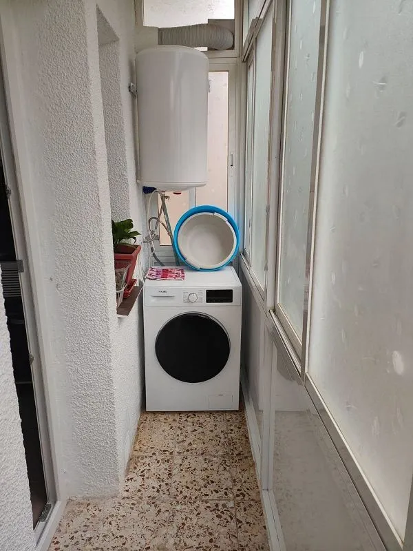 Buanderie - Partially Renovated Flat with Terrace in Corral de Almaguer