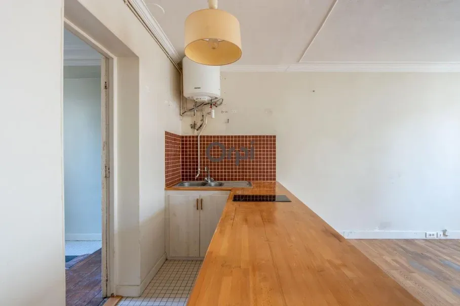 Cuisine - Appartement 2 Pièces avec Charme à Paris 20ème