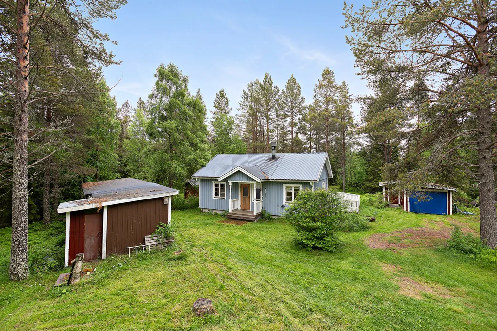 Vue aérienne - Cottage with Garden in Bakviken, Robertsfors