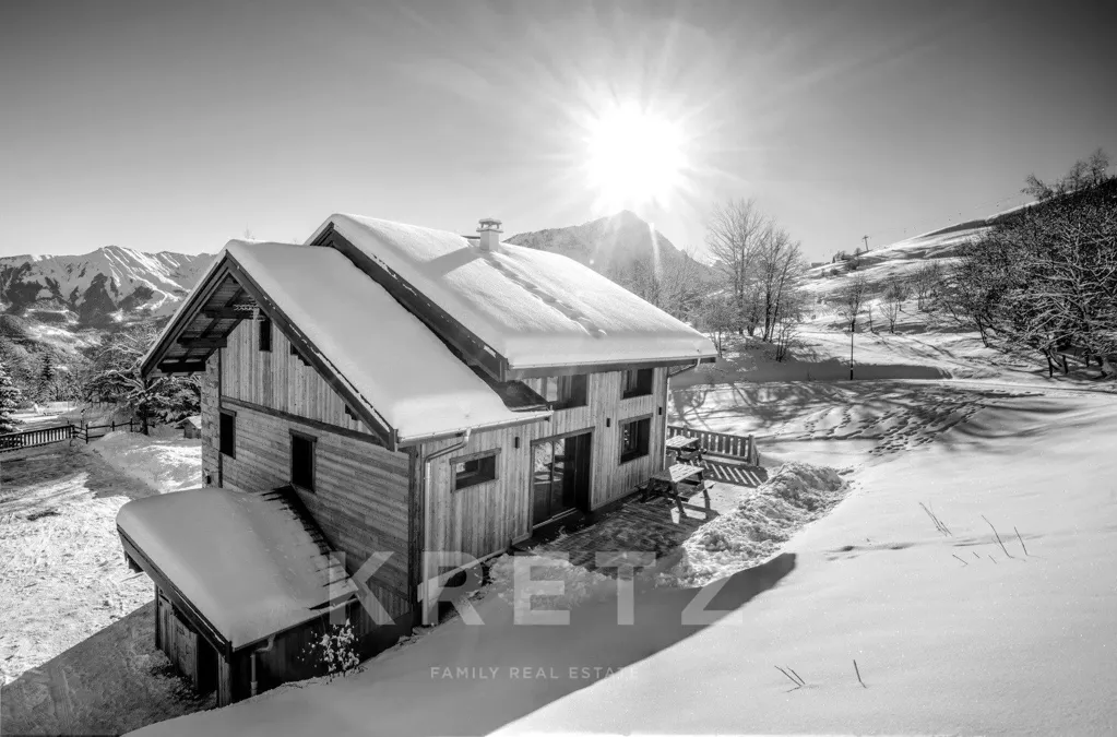 Extérieur - Chalet neuf avec accès direct aux pistes à Les Sybelles