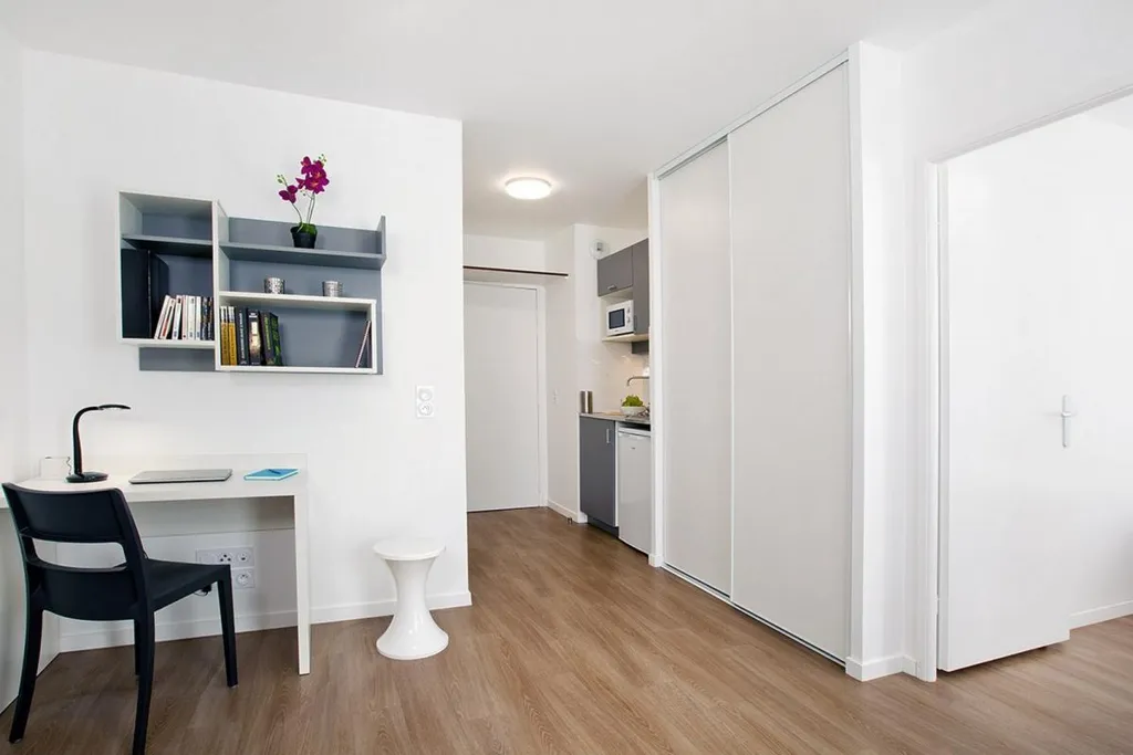 Chambres - Studio Meublé dans Résidence Étudiante à Massy-Palaiseau