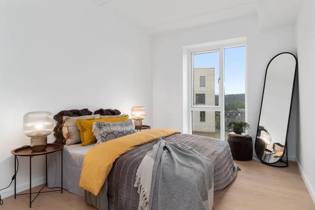 Chambres - Modern Flat with Balcony in Western Silkeborg