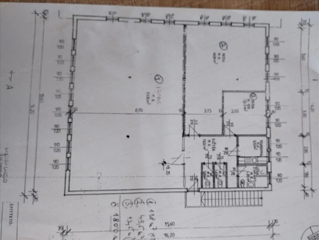 Floor Plan - Office Space with Garden in Southern District, Szolnok