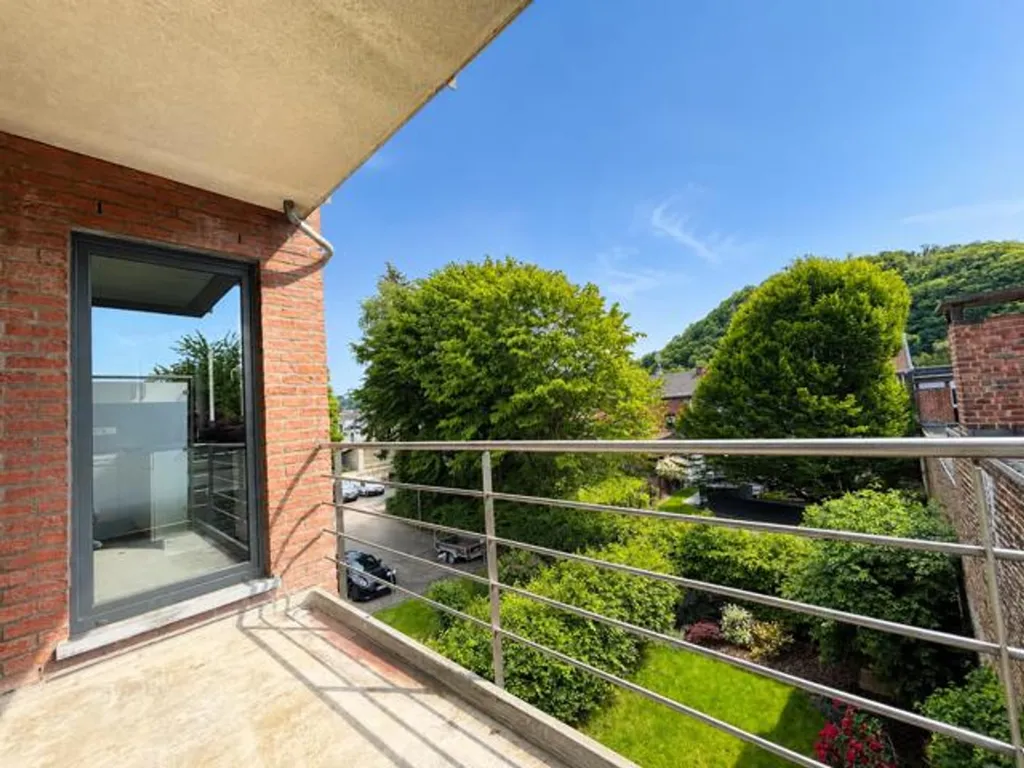 Balcony - Spacious Apartment with Terrace in Chaudfontaine