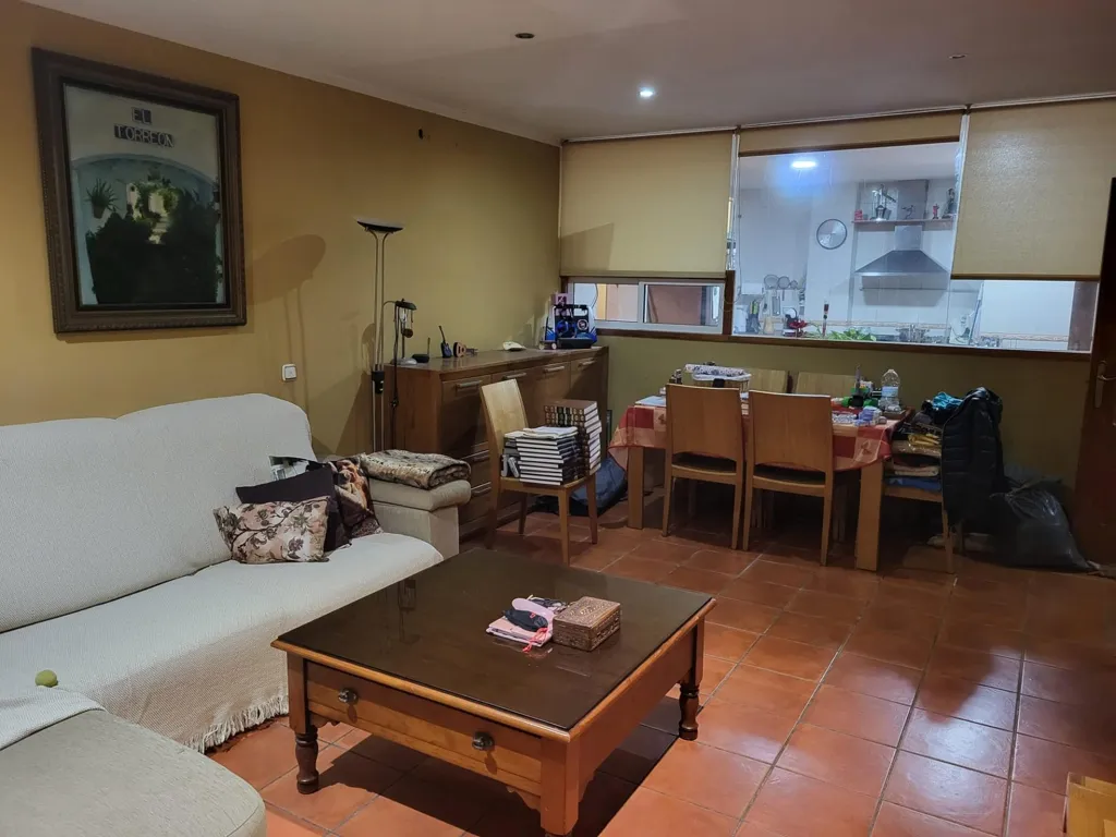 Living Room - Spacious Corner Flat with Terrace in Huelin