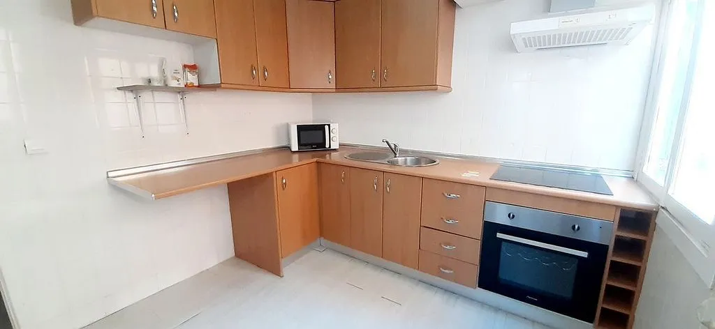 Köök - Furnished Flat with Balcony in Son Canals