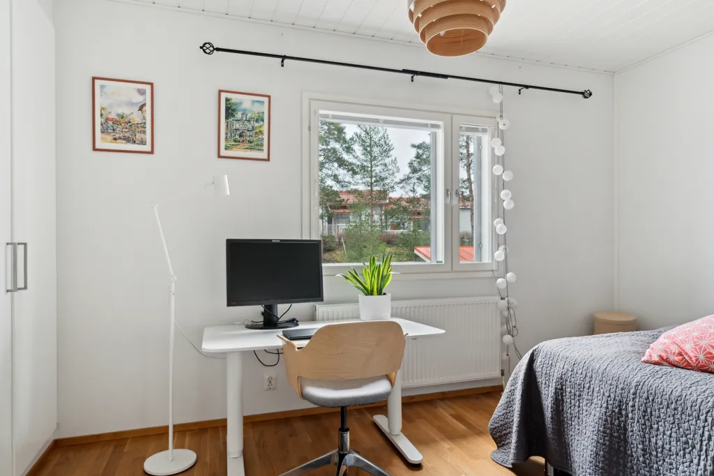 Camere da letto - Modern Flat with Private Yard in Espoo