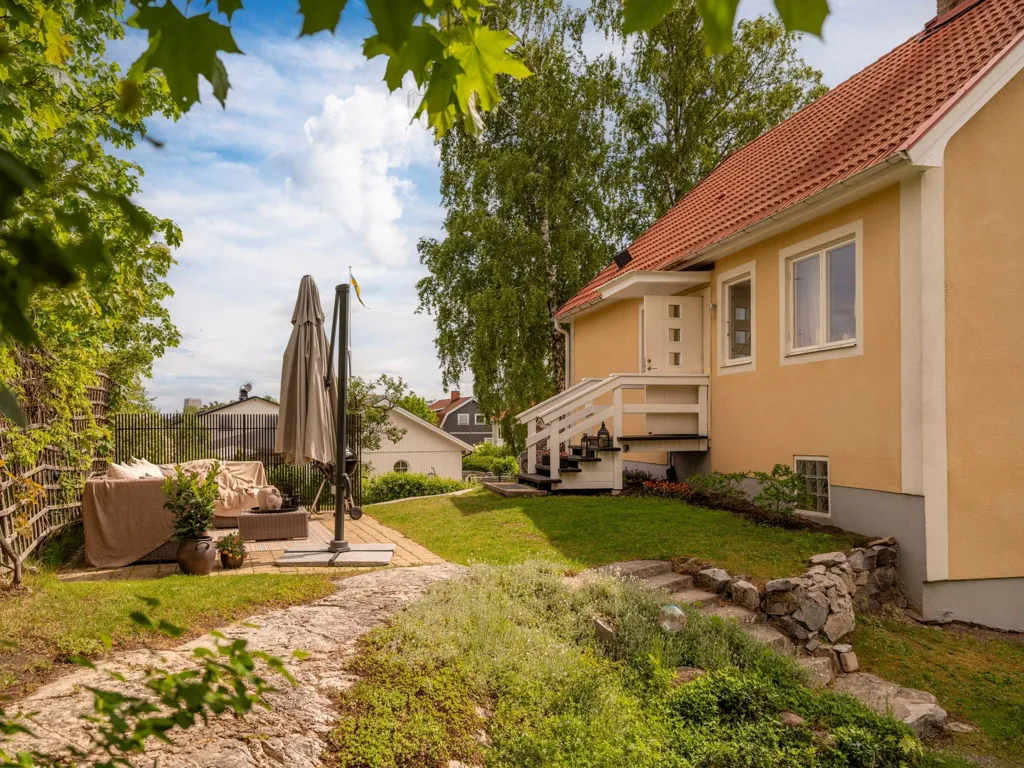Jardin - Charming Putsvilla with Garden in Lilla Ursvik