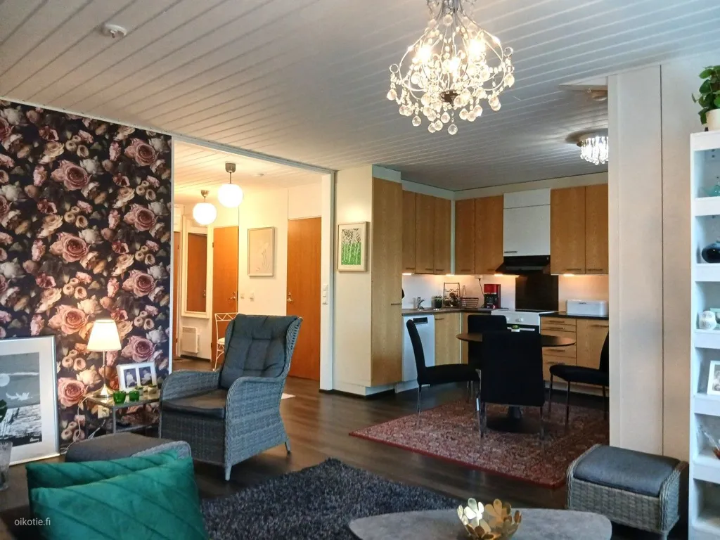 Elutuba - Renovated Duplex with Sauna in Koskenkylä