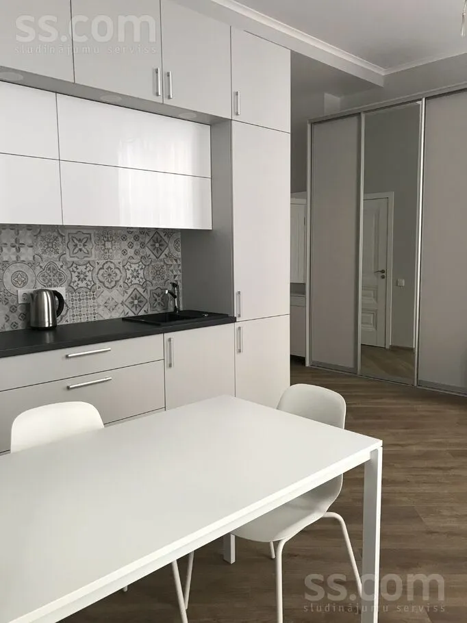 Salle à manger - Renovated Apartment with Garden in Riga Centre