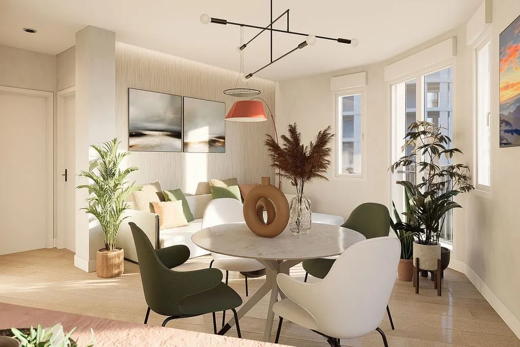 Sala da pranzo - Modernised Apartment with Balcony in Logroño
