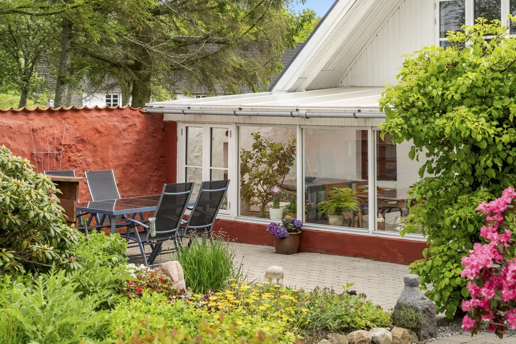 Terrasse - Historic Villa with Garden in Brovst