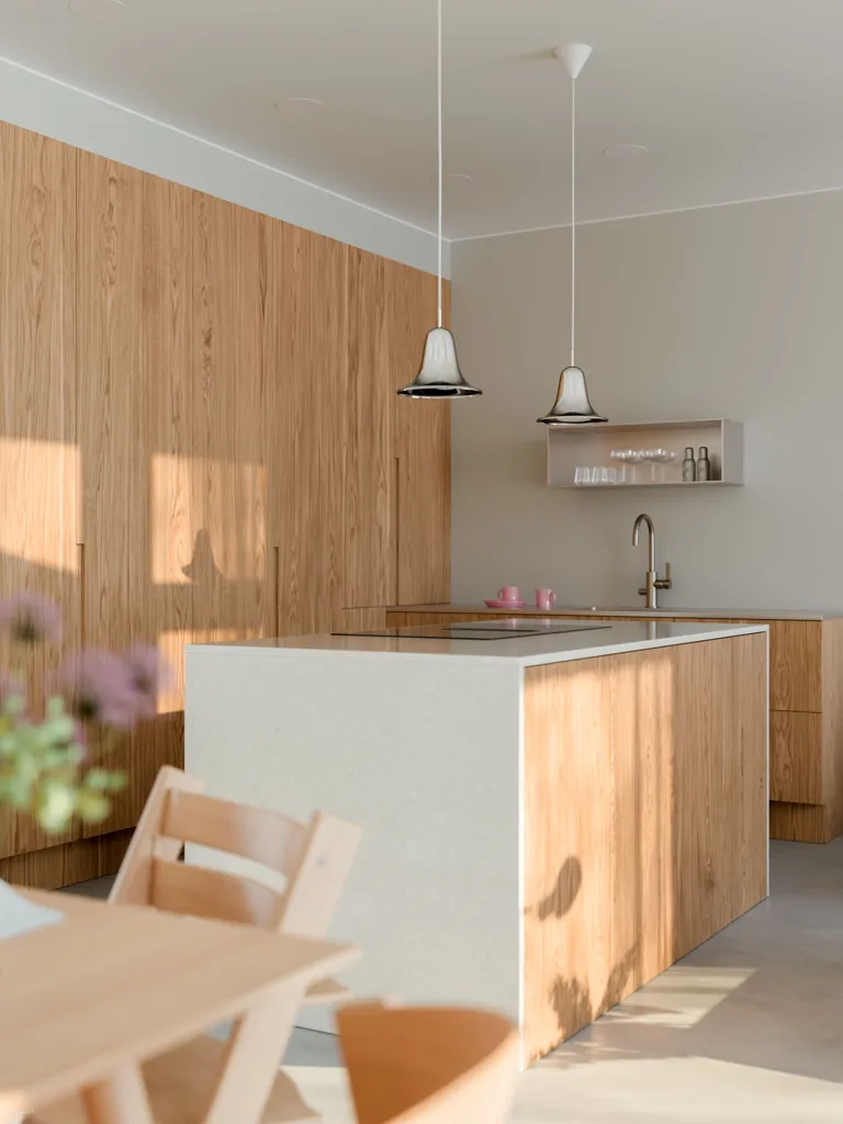 Cuisine - Scandinavian-Style Villa with Sauna in Espoo