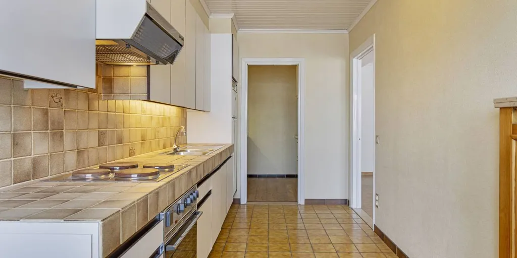 Cuisine - Appartement Installe Prêt avec Terrasse à Roeselare