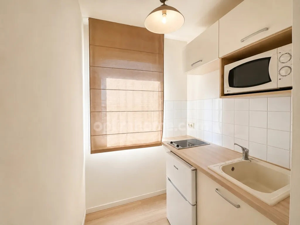 Cucina - T1 Bis with Terrace near Honfleur