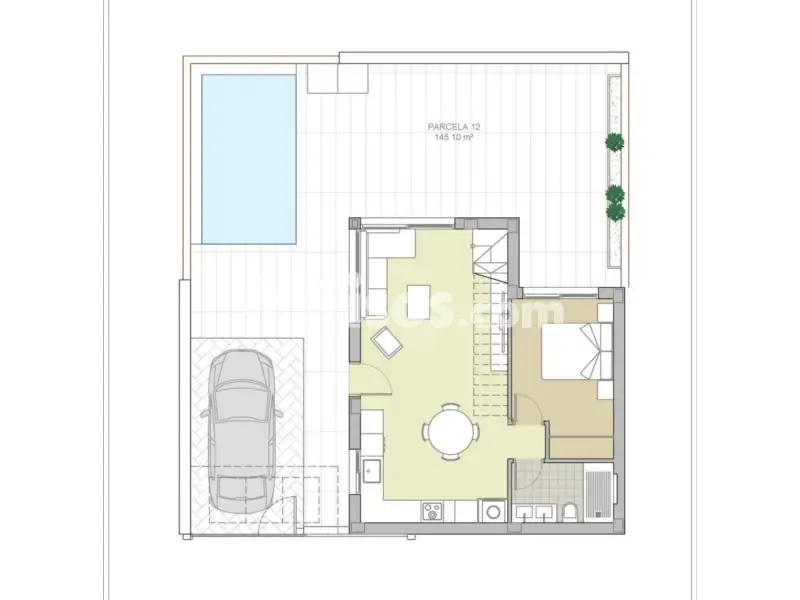 Plaan - Penthouse Villa with Private Pool in Vistabella Golf