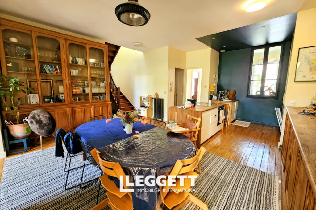 Sala da pranzo - Renovated Double Echoppe with Garden in Bordeaux