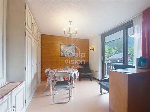 Studio with Mountain Views in Chatel Centre