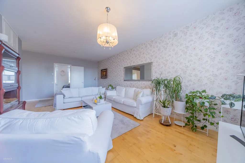 Soggiorno - Flat with East-West View in Pori Centre