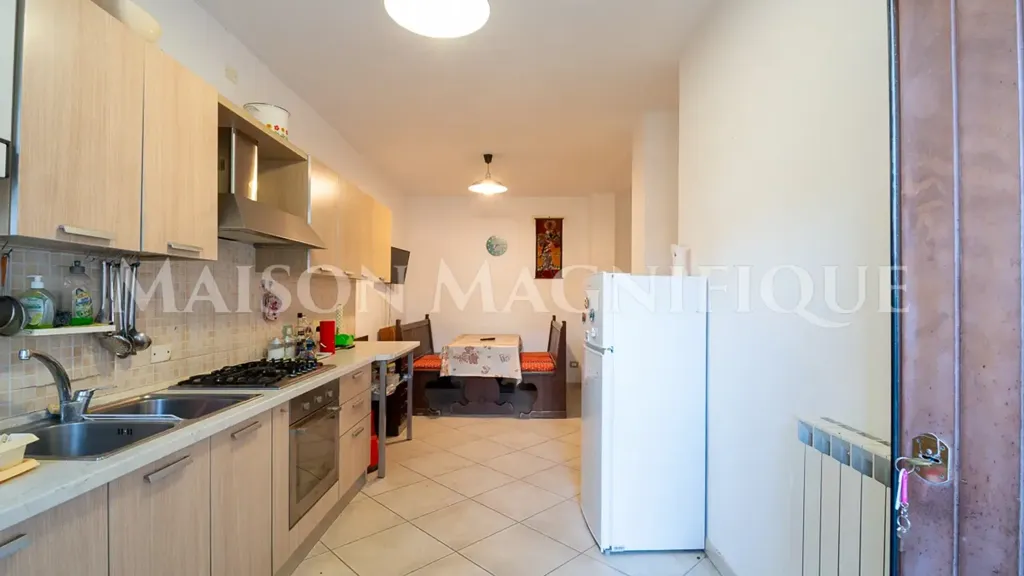 Köök - Ground Floor Trilocale with Sea View in Comacchio