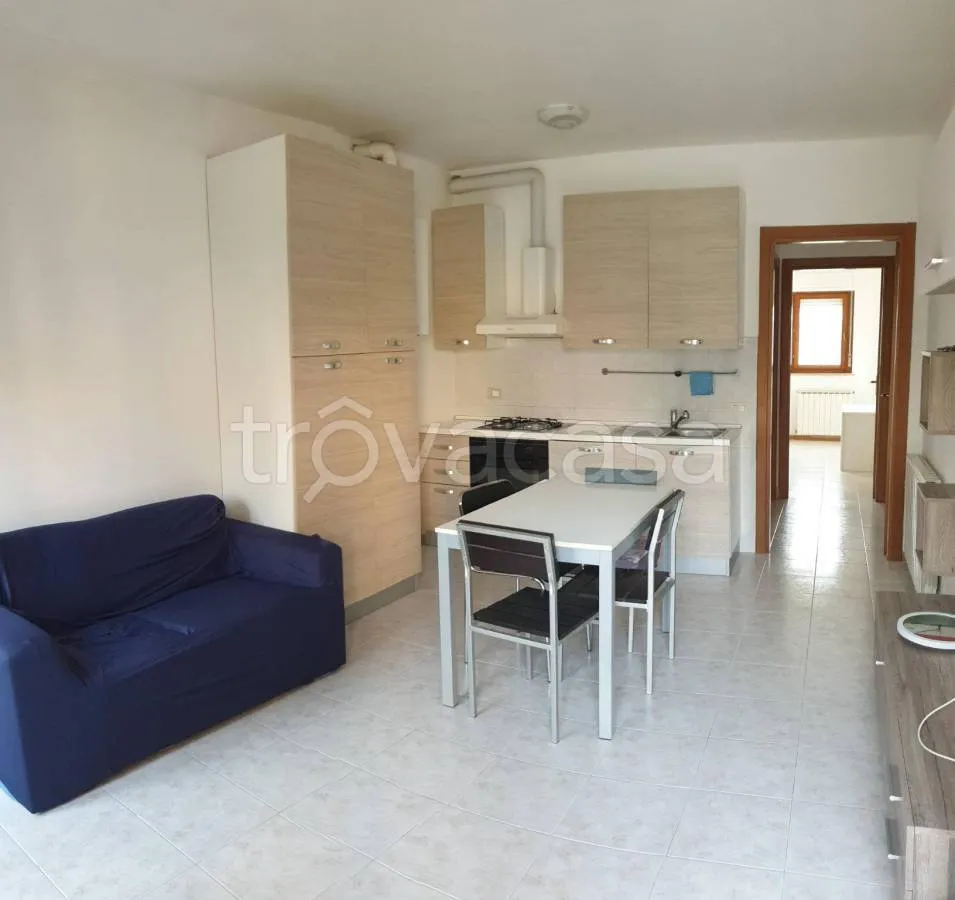 Séjour - Apartment with Terraces in Massa Martana