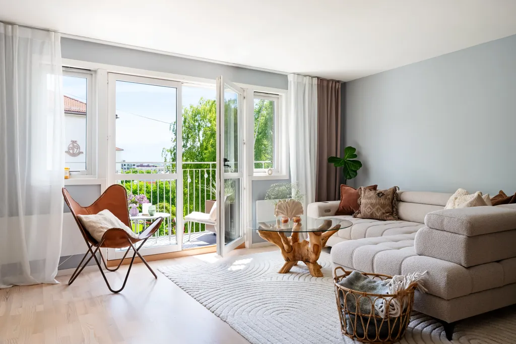 Elutuba - 2-Bedroom Apartment with Balcony in Oslo
