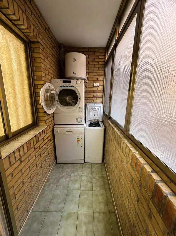 Pesuköök - Apartment with Balcony in Elda Centre
